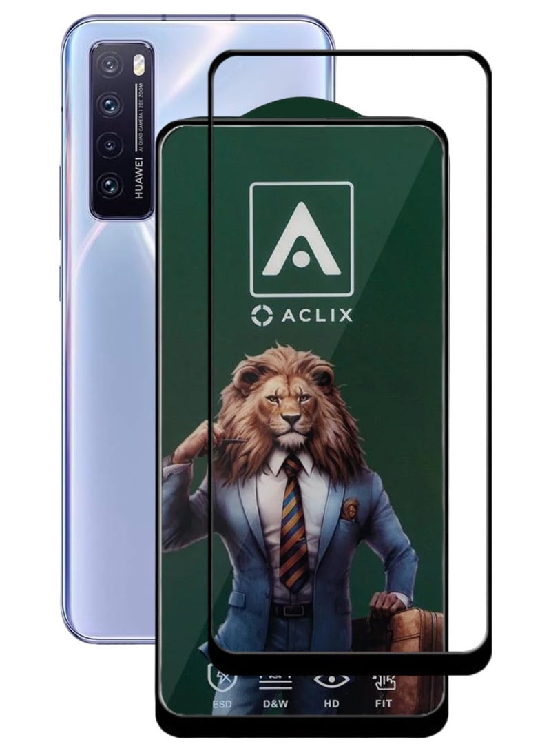 ACLIX Antistatic ESD Dustproof Premium Quality High Definition Tempered Glass Screen Protector Designed For Huawei nova 7 5G - Image 1