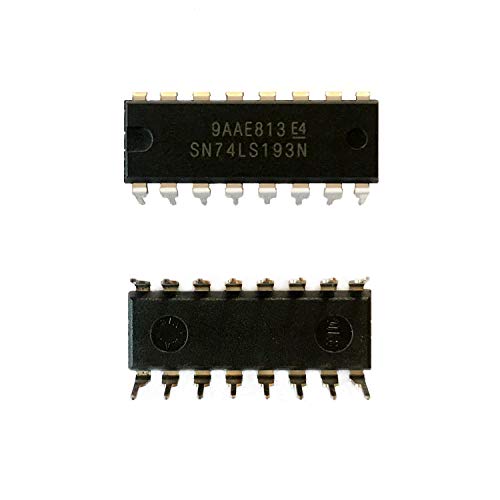 Todiys New 15Pcs for 74LS193 74LS193N SN74LS193N HD74LS193P DM74LS193N DIP-16 Presettable 4-BIT Binary UP/Down Counters IC SN74LS193 - Image 1