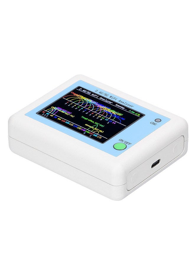 Generic - WIFI Signal Scanner 2.4G/5G WIFI Signal Usage Analyzer Router Management Assistant with 2.4inch Color Display - Image 1