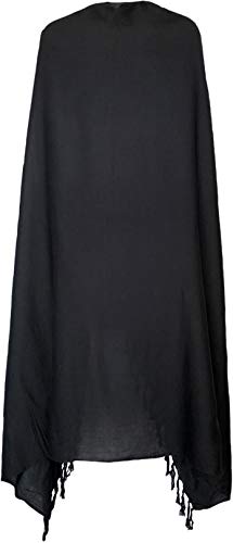 GENESIS Sarong Wrap From Bali Your Choice of Design Beach Cover Up (Black), OneSize. - Image 2