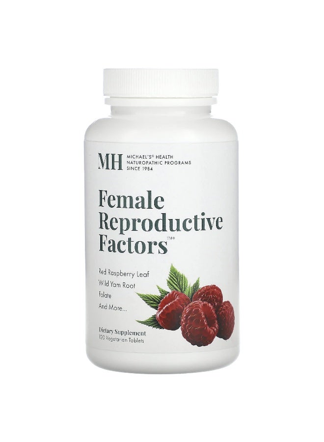 Michael's Naturopathic Michael's Naturopathic, Female Reproductive Factors, 120 Vegetarian Tablets - Image 1