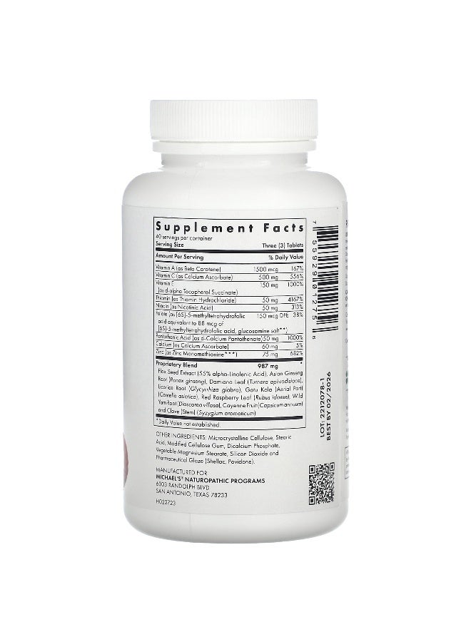 Michael's Naturopathic Michael's Naturopathic, Female Reproductive Factors, 120 Vegetarian Tablets - Image 2