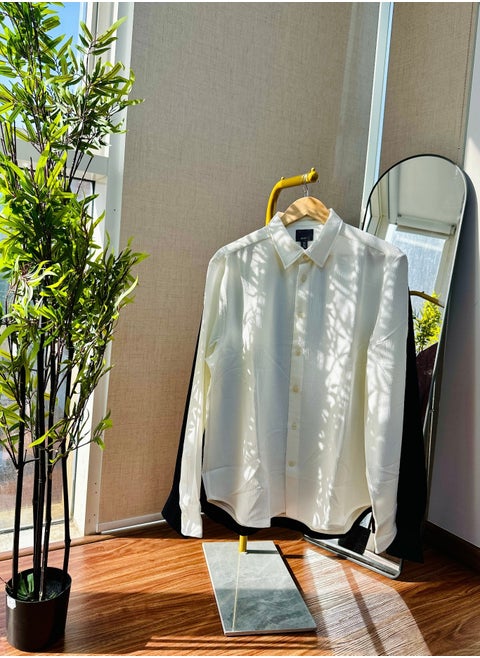 Full Sleeve Men's Textured Shirt