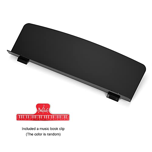 ATNEDCVH Universal Music Book Stand - Sheet Music Stand Fits 61-Key 88-Key Digital Piano Keyboards With a Slot ≥48cm/18.9in Length, Max Inner Gap (If dual-slot) ≤38cm/14.96in | Not for Round Jacks - Image 4