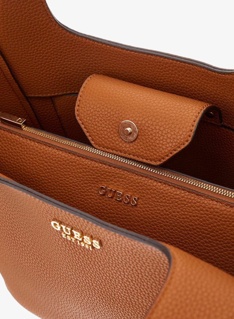 GUESS Calista 2 In 1 Tote Bag - Image 4