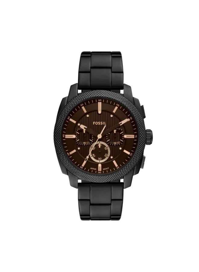 Fossil Machine Steel Strap Analog Watch