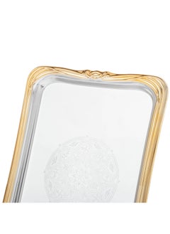 Dania Single metal tray size 35 * 29 * 2 cm  - Image 3