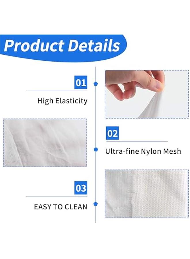 Generic Pack of 10 Skimmer Socks, Pool Skimmer Socks, Strainer for Accessories, Filter Swimming Pool Filter Socks, Net Socks, Swimming Net, Pool Skimmer Cleaning, Adjustable Basket, Cleaning Filter Socks, - Image 3