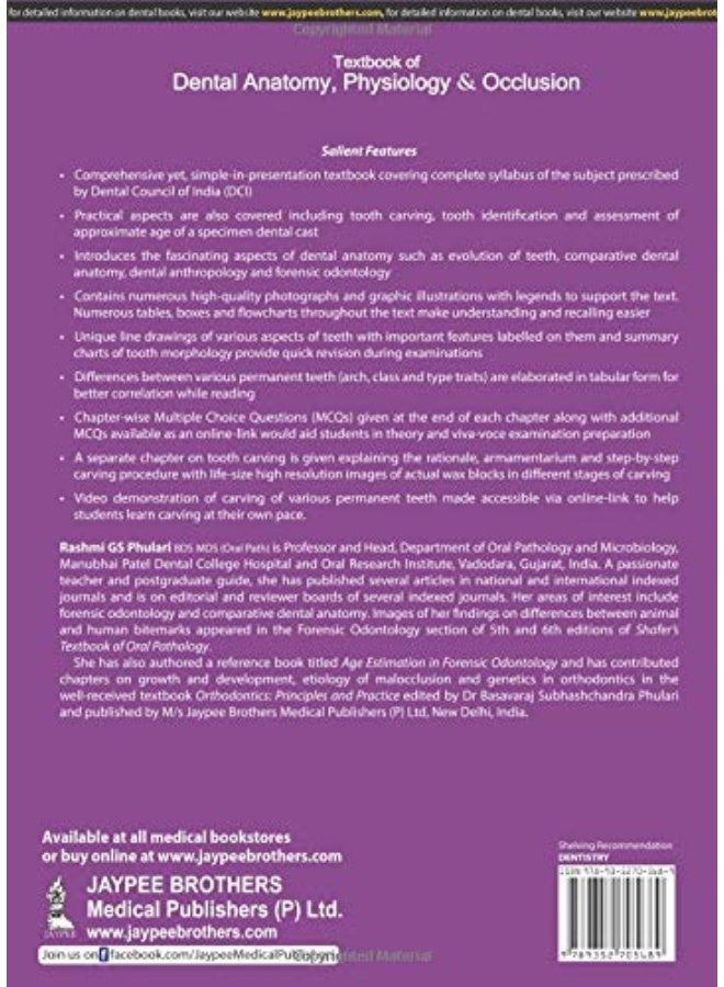 Textbook Of Dental Anatomy Physiology And Occlusion - Image 2