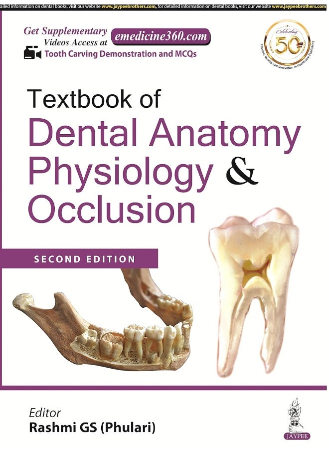 Textbook of Dental Anatomy, Physiology & Occlusion - pzsku/Z1E77577B8A6957560DC9Z/45/_/1733824046/1cd33f26-a02d-4bc7-839d-a64626730fd6