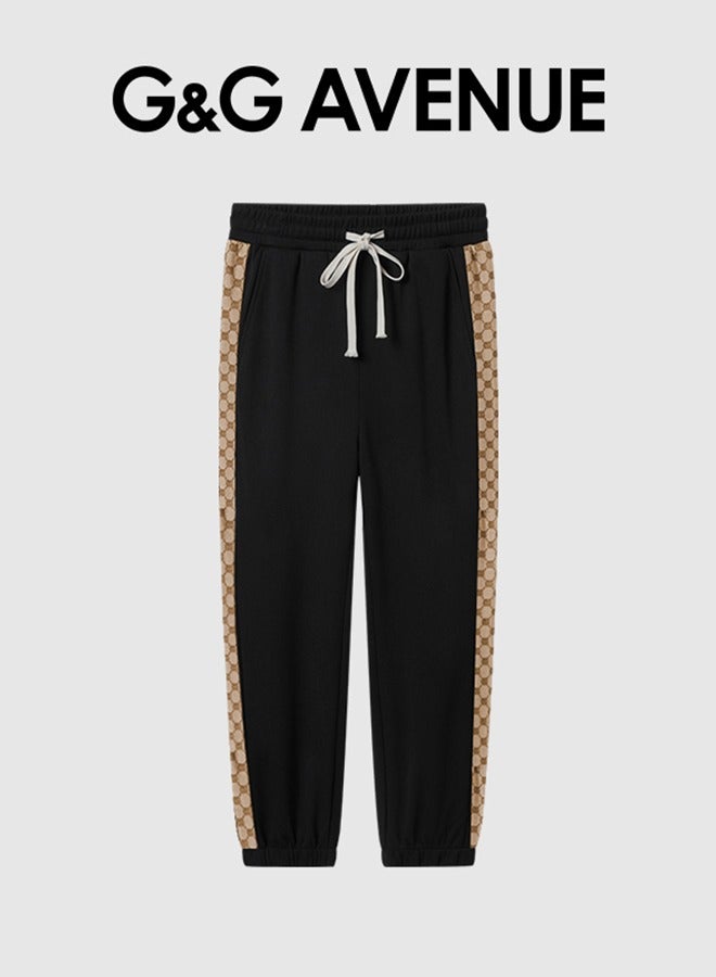 G&G AVENUE Spring and autumn New Ultra-thin summer style High Quality Men's Drawstring Casual Sports Pants Elastic Jogging Fashion Pure Cotton Exercise Outdoor Versatile Sports Pants  - Image 2