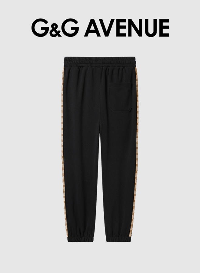 G&G AVENUE Spring and autumn New Ultra-thin summer style High Quality Men's Drawstring Casual Sports Pants Elastic Jogging Fashion Pure Cotton Exercise Outdoor Versatile Sports Pants  - Image 4