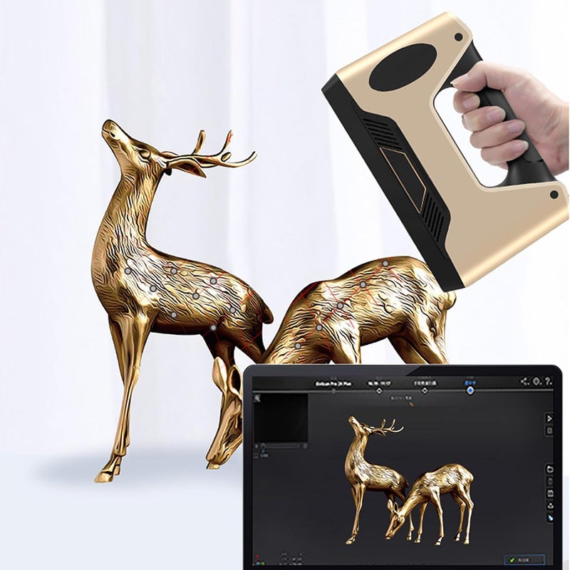 3D Scanner Reflective Marker Points, High Reflective 0.15mm Thickness Reference Dots for 3D Scanning, 5 Sheets of 50 Sturdy Marking Targets for Scanner Accessories - Image 4