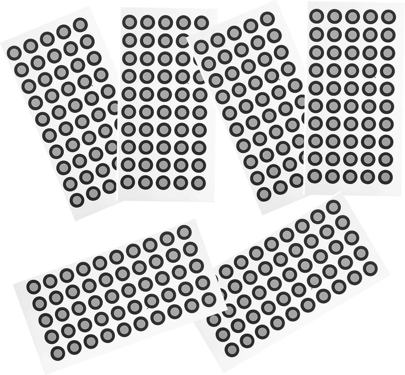 3D Scanner Reflective Marker Points, High Reflective 0.15mm Thickness Reference Dots for 3D Scanning, 5 Sheets of 50 Sturdy Marking Targets for Scanner Accessories - Image 1
