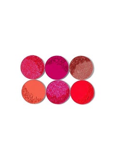 Juvia's Place Deep Fuchsia, Soft and Sweet Pink Eyeshadow Palette - Professional Eye Makeup, Pigmented Eyeshadow Palette, Makeup Palette for Eye Color & Shine, Pressed Eyeshadow Cosmetics, Shades of 6  - Image 3