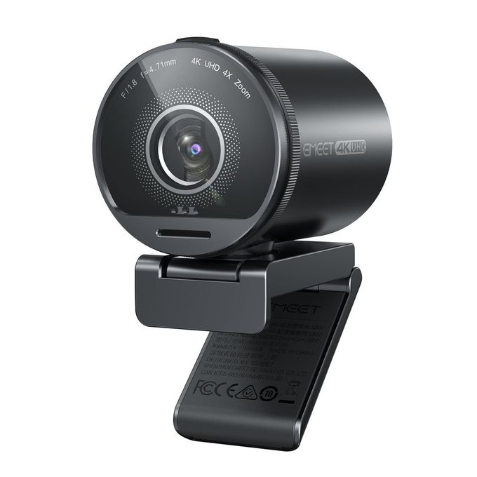 eMeet Smartcam S800-4K Webcam For Streaming, Sony 1/2'' Sensor, Supports Hdr, Pdaf&Tof Dual-Autofocus, 1080P@60Fps, 2 Noise-Cancelling Mics, 40-73 Fov, Perfect For Live Streaming&Online Meetings - Image 1