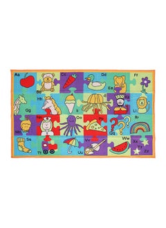 Status Contract Kids Rug Play Crawl Floor Anti Skid mat Children's Educational, English Alphabet Leaning A - Z, Multi Colour Baby/Toddler Activity for Playing (Multi - Alphabet), 91 X 152 Cm  - Image 2