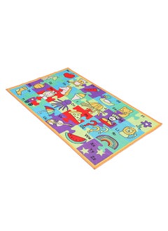 Status Contract Kids Rug Play Crawl Floor Anti Skid mat Children's Educational, English Alphabet Leaning A - Z, Multi Colour Baby/Toddler Activity for Playing (Multi - Alphabet), 91 X 152 Cm  - Image 3