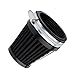 Mtsooning Motorcycle Pod Air Filter 236 Round Tapered Intake Cleaner Inlet Truck Cold Cone Replacement for Honda Kawasaki Suzuki ATV Kart Dirt Pit Bike - Image 2