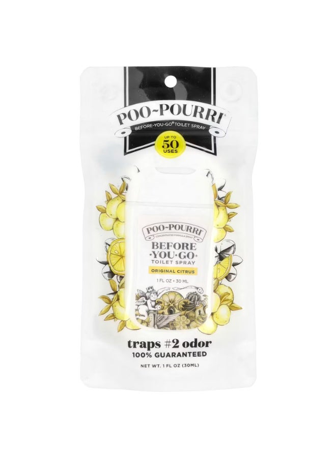Poo-Pourri, Before-You-Go® Toilet Spray, Original Citrus, 1 fl oz (30 ml) - Image 2