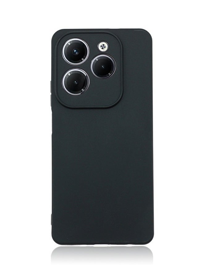 ماركة غير محددة - غطاء ناعم من السيليكون TPU لهاتف Infinix Hot 40 / X6836 ، غطاء واقي مريح يعمل باللمس حماية سلسة للكاميرا مضاد للسقوط مضاد للخدش الغطاء الخلفي ملحقات الهاتف المحمول حامي - Image 1
