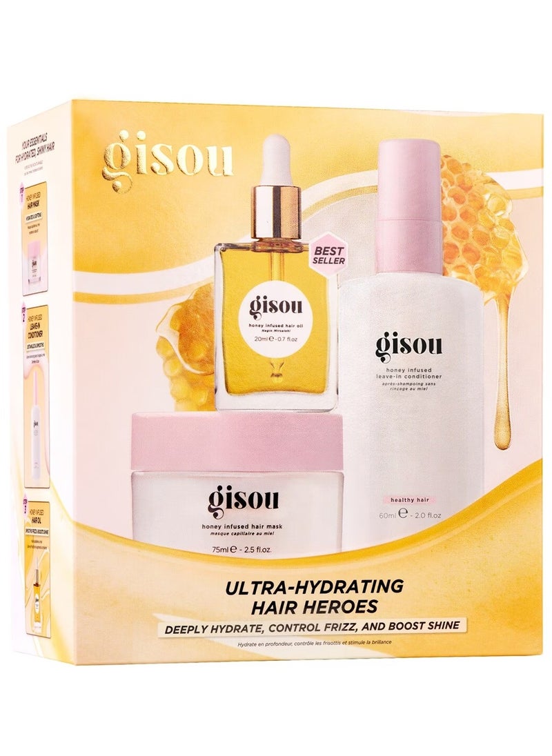 Gisou Honey infused hair care set  - Image 1