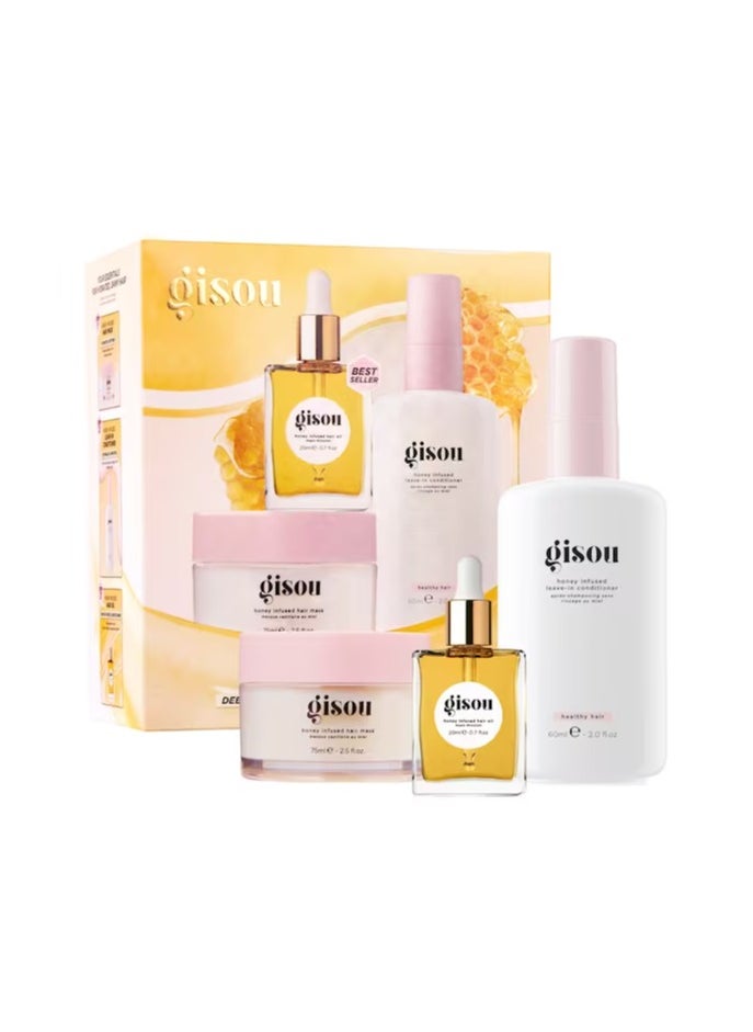 Gisou Honey infused hair care set  - Image 2