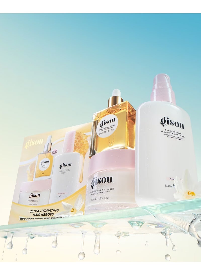 Gisou Honey infused hair care set  - Image 3