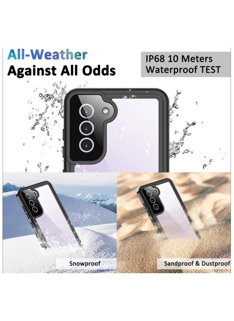Rock Pow - Samsung Galaxy S21 FE Case,Galaxy S21 FE Waterproof Case with Built-in Screen Protector 360° Full Body Protective Shockproof IP68 Underwater Phone Case for Samsung Galaxy S21 FE 5G - Image 1