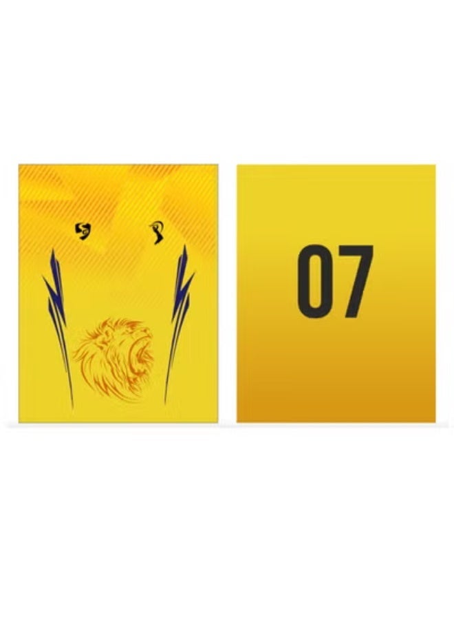 SG IPL 2026 | Chennai Super Kings (CSK) T-Shirt | Unisex Regular Fit | Half Sleeve | Stretchable Match Fit Fan Jersey - Image 4