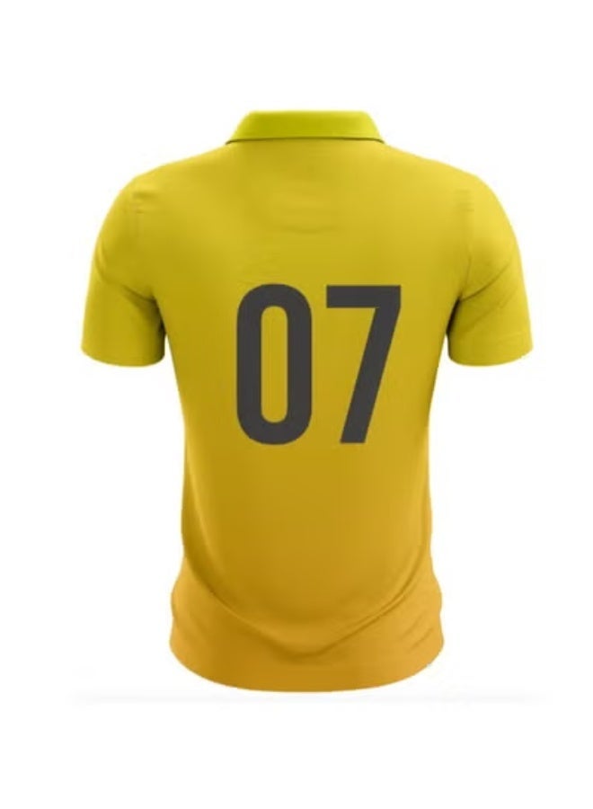 SG IPL 2026 | Chennai Super Kings (CSK) T-Shirt | Unisex Regular Fit | Half Sleeve | Stretchable Match Fit Fan Jersey - Image 2