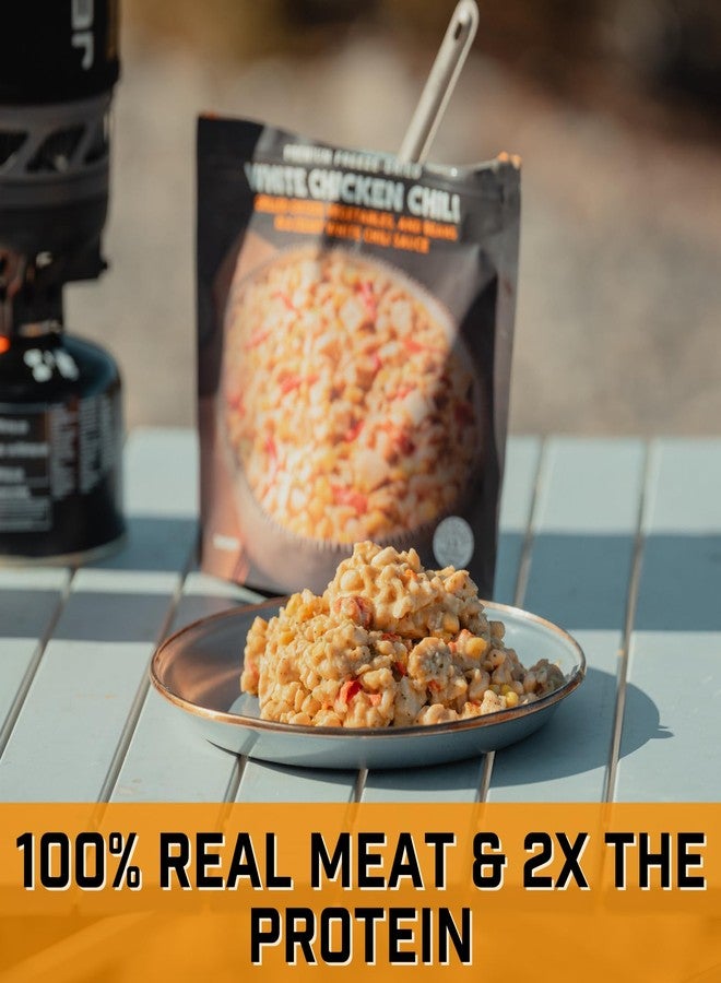 Peak Refuel White Chicken Chili | 41g Protein | 760 Calories | 100% Real Meat | Premium Freeze Dried | Amazing Taste & Quality | Backpacking & Camping & Prepper Food | 2 Servings - Image 5