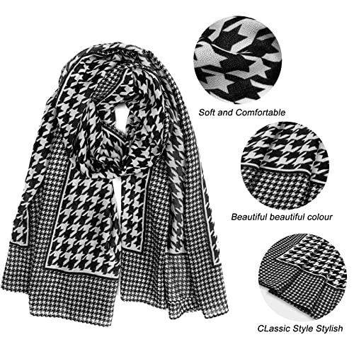 FINIZO Women's Scarves Lady Light Soft Fashion Solid Scarf Wrap Shawl for All Season - Image 3