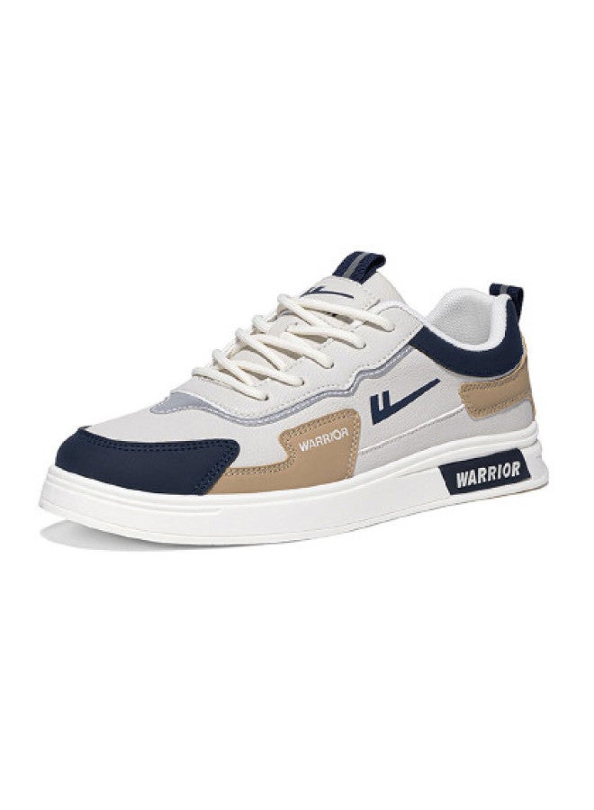 Warrior Men's Sneakers, Men's Autumn/winter Popular Fashion Trend Versatile Casual Shoes, Lightweight Soft Sole Sports Low-top Men's Shoes - Image 1