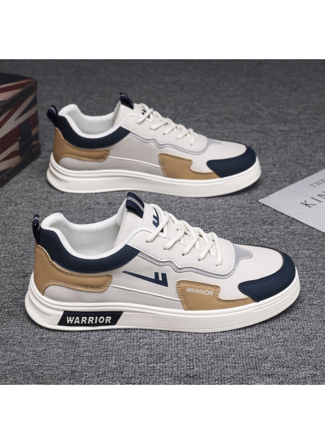 Warrior Men's Sneakers, Men's Autumn/winter Popular Fashion Trend Versatile Casual Shoes, Lightweight Soft Sole Sports Low-top Men's Shoes - Image 2