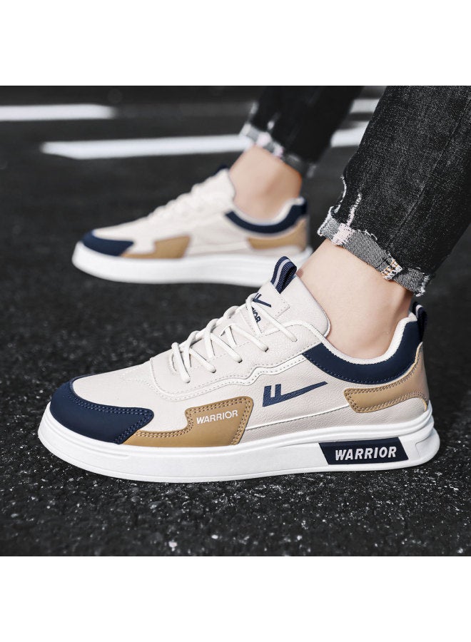 Warrior Men's Sneakers, Men's Autumn/winter Popular Fashion Trend Versatile Casual Shoes, Lightweight Soft Sole Sports Low-top Men's Shoes - Image 5