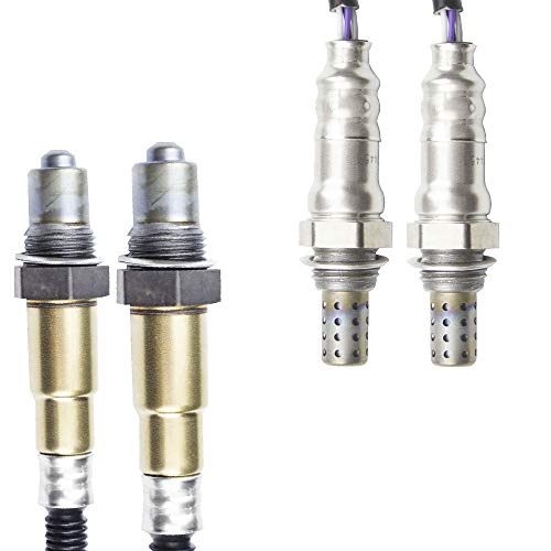 higherbro 4x Oxygen O2 Sensor for 2004 2005 2006 Infiniti QX56 5.6L; 2004-2006 Nissan Titan 5.6L Upstream + Downstream - Image 2