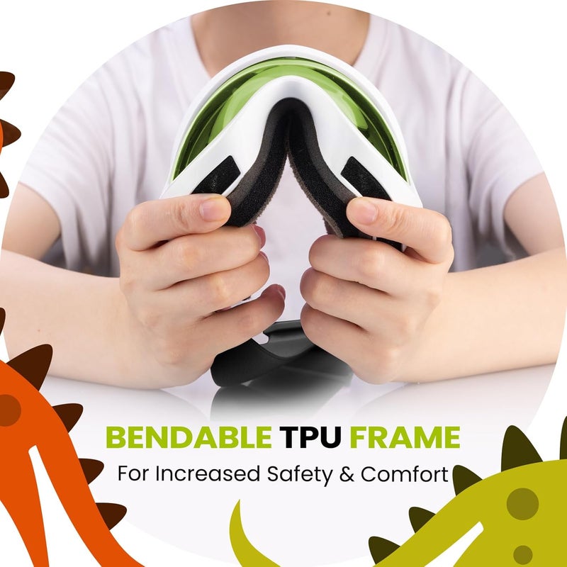 OutdoorMaster Kids Ski Goggles - Helmet Compatible Snow Goggles for Boys & Girls with 100% UV Protection - Image 3