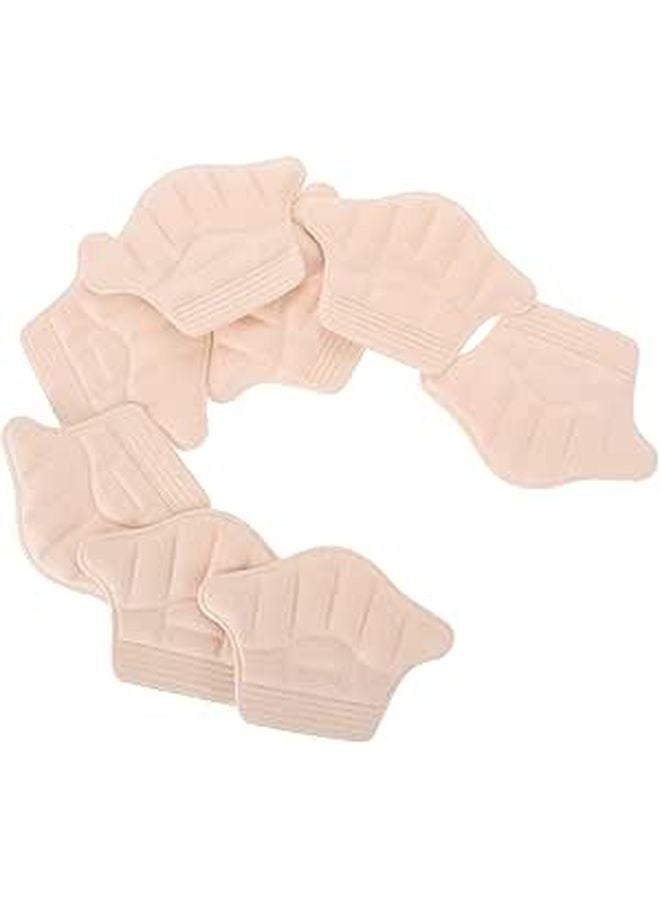 Adhesive Heel Cushion Pads 8 Pieces 4 Pairs Shoe Protectors for Loose Sneakers Boots Prevent Blisters - Image 1
