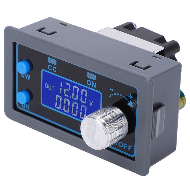 Buck Boost Converter: 5-in-1 LCD Display Input/Output Voltage Current Power Capacity Time - Reverse Connection & Anti-Backflow Protection Programmable Power Supply for Lab Battery Charging - Image 3