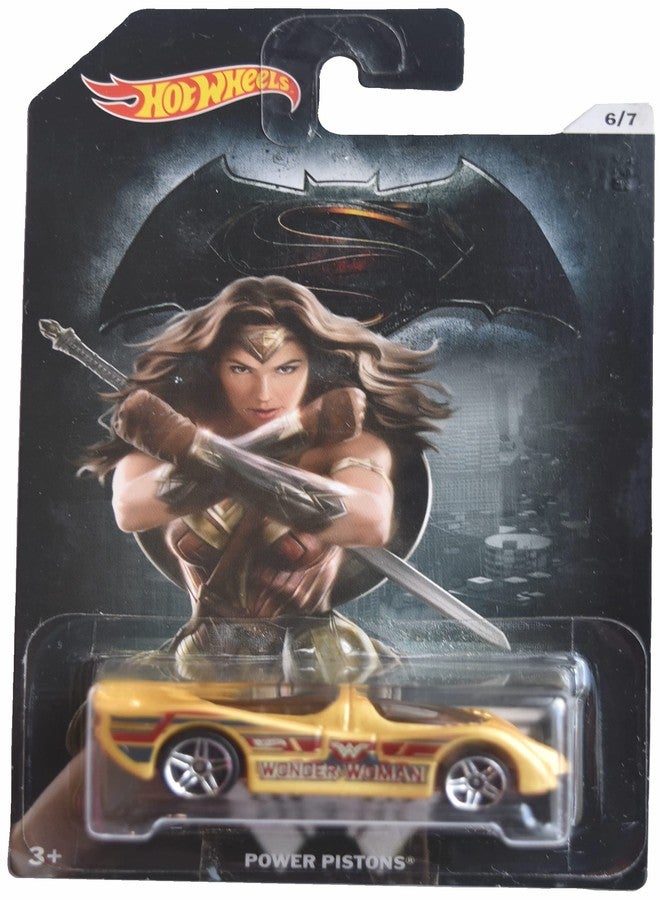 Hot Wheels Power Pistons, Gold [Wonder Woman] 6/7 - Image 2