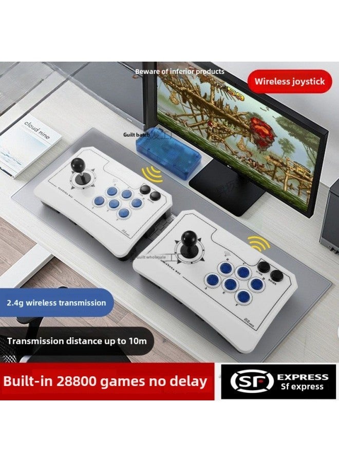 2025 Wireless Split Rocker Game Machine Pandora Connected TV King Fighting Machine All-in-One-Product Color:Wired Double Joystick Integrated  - Image 2