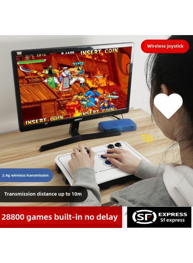 2025 Wireless Split Rocker Game Machine Pandora Connected TV King Fighting Machine All-in-One-Product Color:Wired Double Joystick Integrated  - Image 5