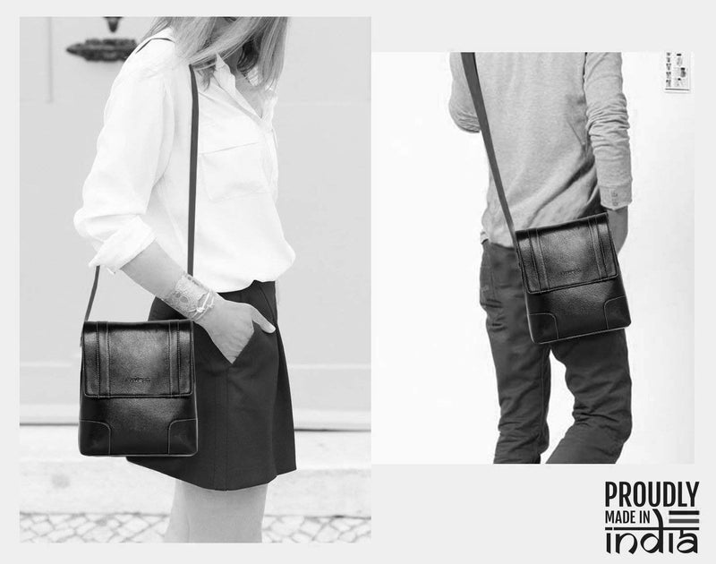 ROLEXO Men's Synthetic Leather Casual Crossbody/Sling Bag - Image 4