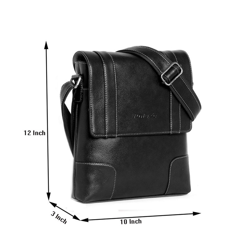 ROLEXO Men's Synthetic Leather Casual Crossbody/Sling Bag - Image 2