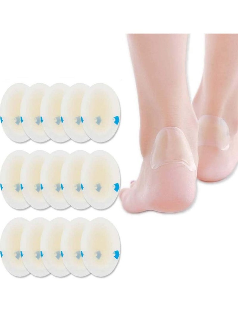 KASTWAVE 15 Pieces Blister Plasters Heel Pad Strips Shape Bandages Toe Prevention,Blister For And Guard Skin Faster Healing Wound - Image 1