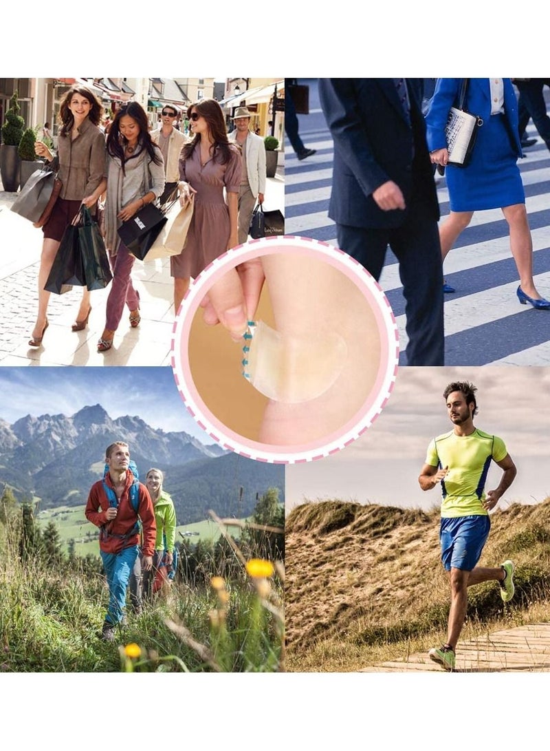 KASTWAVE 15 Pieces Blister Plasters Heel Pad Strips Shape Bandages Toe Prevention,Blister For And Guard Skin Faster Healing Wound - Image 5