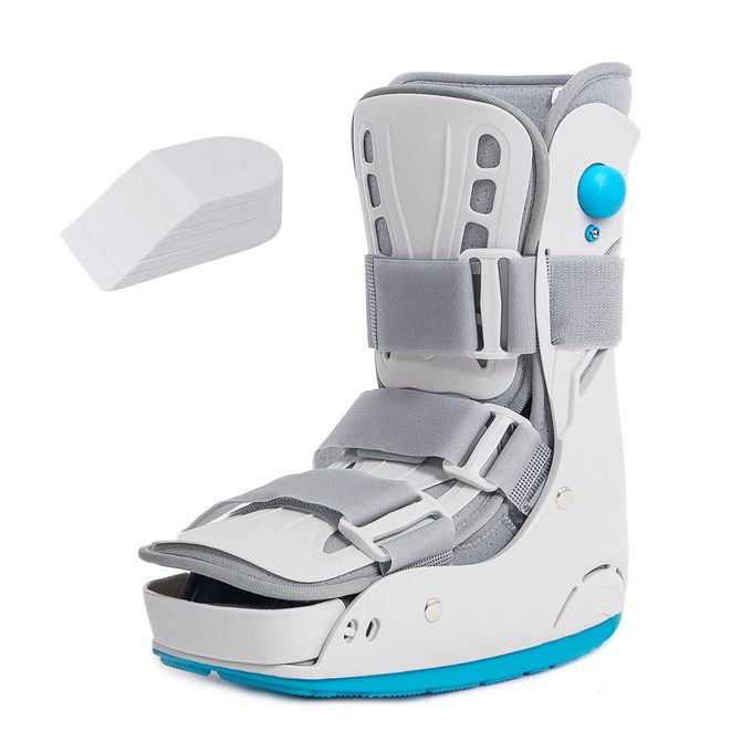 GHORTHOUD Inflatable Walker Fracture Boot Short Walker Brace Medical Air Cam Walking Boot for Sprained Ankle Recovery Stress Fracture Broken Foot Achilles Tendonitis (XL) - Image 2