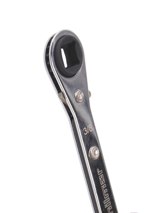 Hilmor Straight Service Racheting Wrench 1/4", 3/16", 3/8", 5/16" Square Hex, SWS 1839042 - Image 5