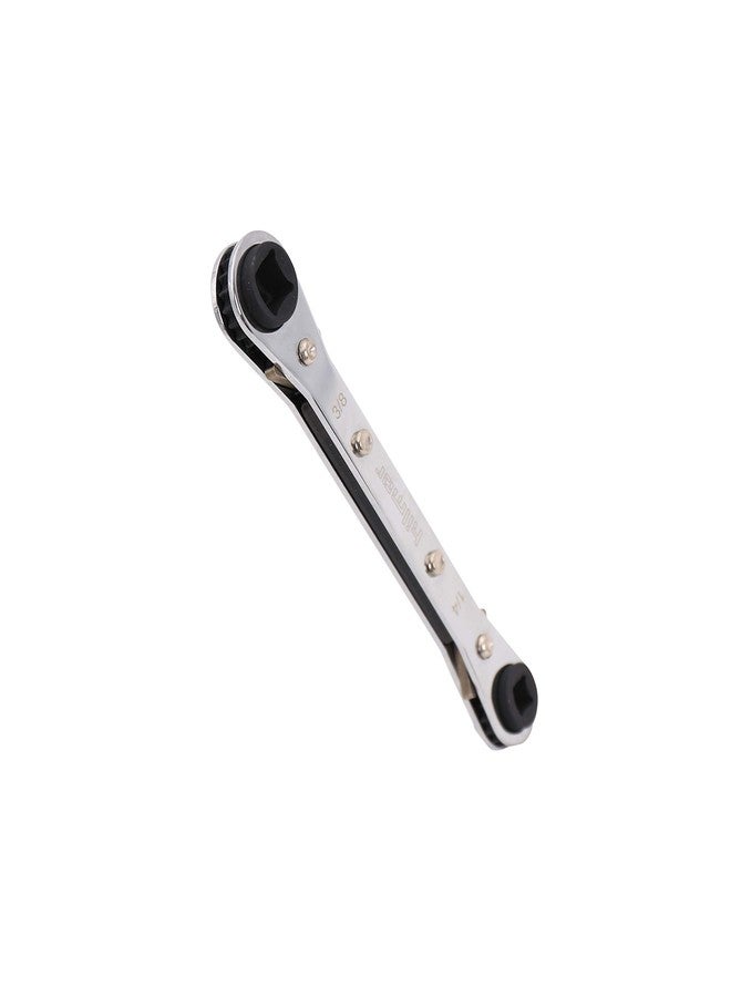 Hilmor Straight Service Racheting Wrench 1/4", 3/16", 3/8", 5/16" Square Hex, SWS 1839042 - Image 3